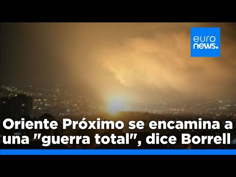 Josep Borrell advierte de que Oriente Próximo se encamina a una guerra total tras los últimos a…