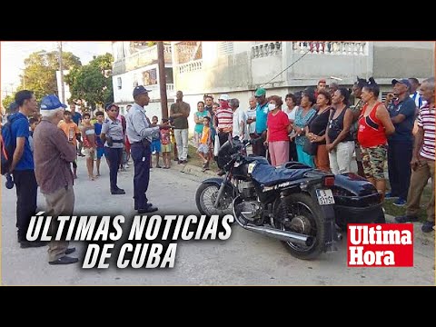 Llega la PNR para CALMAR la SITUACIÓN: MUCHA TENSIÓN en CUBA!!!