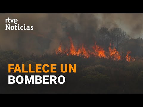 Muere un bombero en el INCENDIO DE MÁLAGA que ha obligado a desalojar a más de 900 personas | RTVE