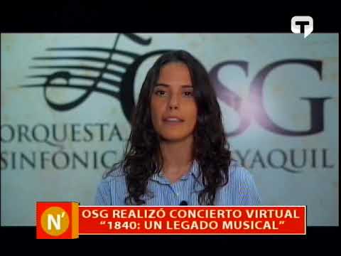 OSG realizó concierto virtual 1840 Un legado musical