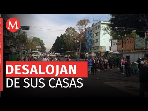 Protestan comerciantes de La Merced en Fiscalía de CdMx, denuncian desalojos