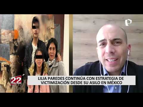 Lilia Paredes: exprimera dama pide atención especial a salud de Pedro Castillo desde México (2/2)