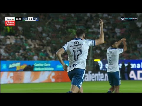 Golazo de Ormeño, descuenta Puebla ante León | Liga MX