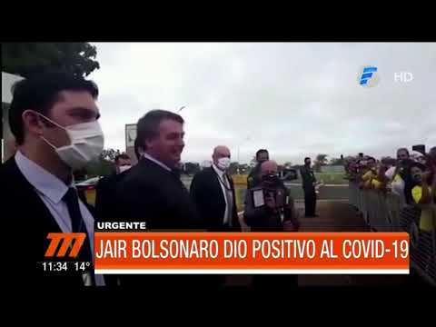 Jair Bolsonaro dio positivo al Covid 19