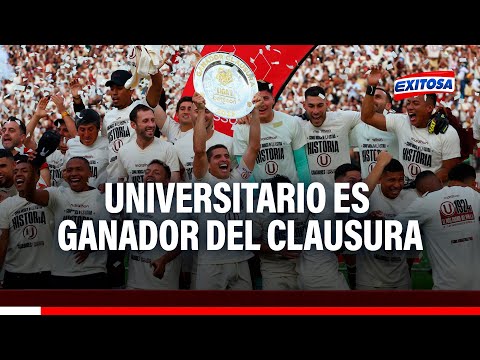 Universitario venció 2-0 a Sport Huancayo y se proclamó ganador del Torneo Clausura 2023