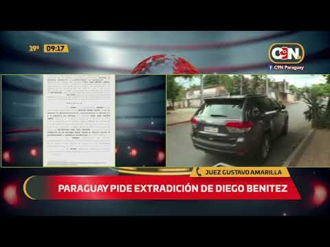 Paraguay pide extradición de Diego Benitez