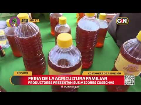 Feria de la Agricultura familiar en la Costanera de Asunción