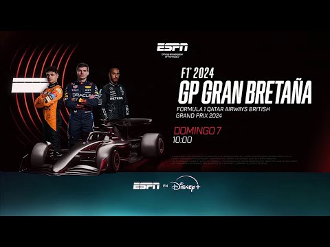 F1 Gran Premio de Gran Bretaña 2024 - Disney+ PROMO