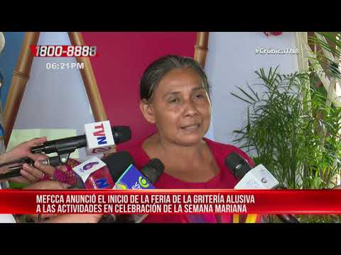 MEFCCA promueve inicio de fiestas marianas en Nicaragua