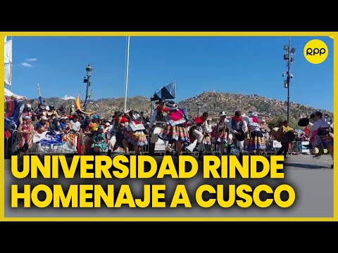Cusco: Se rinde homenaje a ciudad imperial con danzas típicas