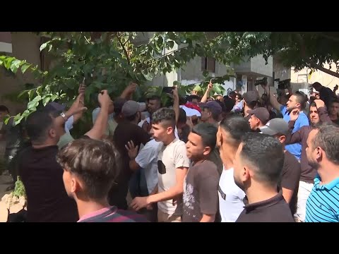 Funeral for Palestinian killed by Israeli military at border protest