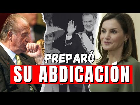 CONFIRMACIÓN el INTERÉS de Letizia Ortiz por la ABDICACIÓN de Juan Carlos I