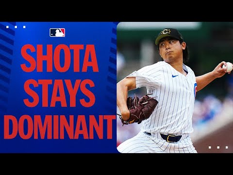 Shota Imanaga lowers his ERA to 0.84 (Best in MLB!) | 今永昇太