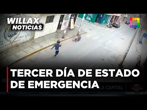 Willax Noticias - SET 30 - TERCER DÍA DE ESTADO DE EMERGENCIA EN LA CAPITAL | Willax