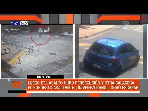 Asalto a balazos en la ciudad de Asunción