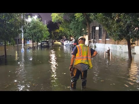 New York : inondations à suite aux ravages de la tempête Ida | AFP Images