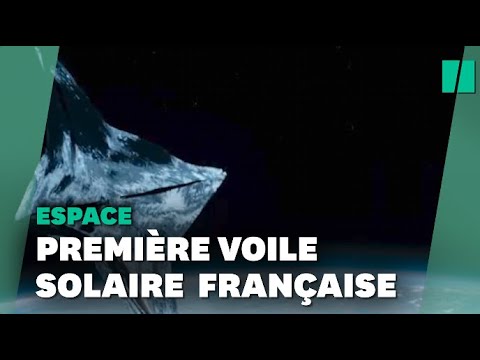 Space X lance la première voile solaire française dans l’espace