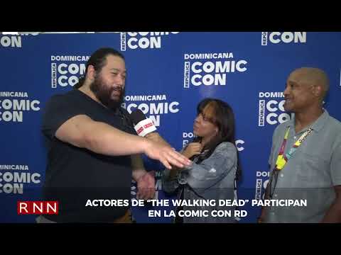 ACTORES DE THE WALKING DEAD PARTICIPAN EN LA COMIC CON RD