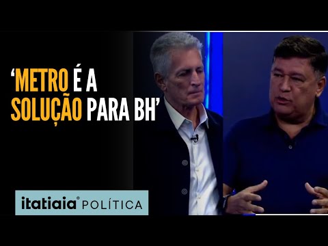 ROGERIO CORREIA E CARLOS VIANA BATEM BOCA SOBRE DINHEIRO PARA O METRÔ DE BH