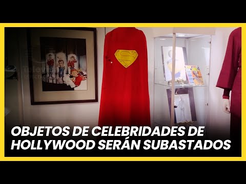 Objetos de celebridades de Hollywood serán subastados | Las Estrellas