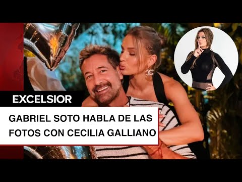 Gabriel Soto habla de las FOTOS con Cecilia Galliano y supuesta infidelidad a Irina Baeva