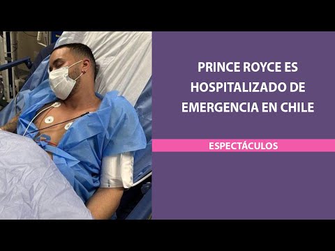 Prince Royce es hospitalizado de emergencia en Chile
