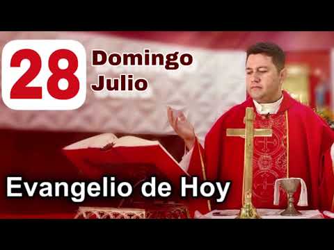 EVANGELIO DE HOY DOMINGO 28 DE JULIO 2024 (San Juan 6, 1-15) | PADRE RICARDO PRATO