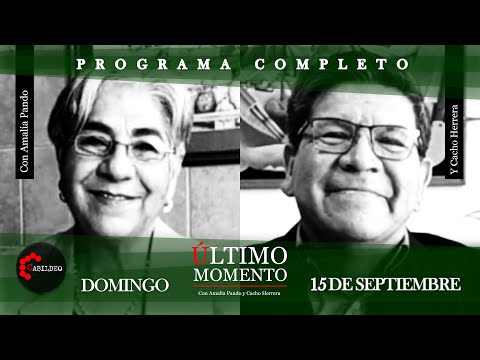 #ÚltimoMomento | PROGRAMA COMPLETO | 15.09.2024 | #CabildeoDigital