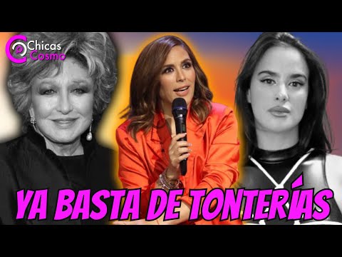 ANGELICA VALE FURIOSA ESTALLA POR EL TEMA DE LA NOVIA DE ME?XICO Y GALA MONTES#angélicavale