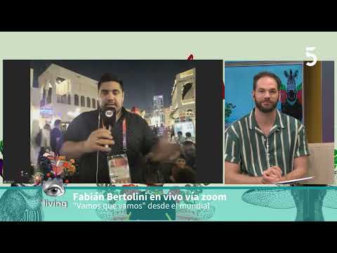 Fabián Bertolini - Relator: Vía zoom desde Qatar 2022 | El Living | 18-11-2022