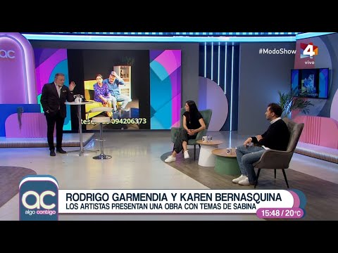 Rodrigo Garmendia y Karen Bernasquina presentan show con temas de Sabina: Él cedió los derechos