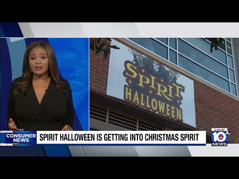 Spirit Halloween announces it will open 10 Spirit Christmas stores