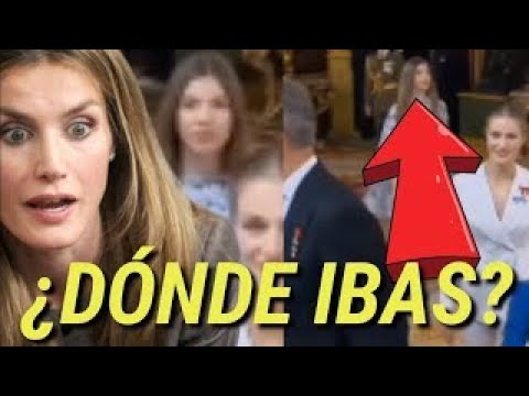 La infanta Sofia AVERGÜENZA a la Reina Letizia, tras hacerse VIRAL, SALTaNDOSE el PROTOCOLO