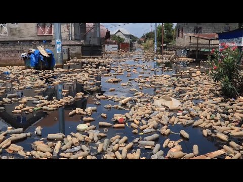 Kinshasa suffers devastating floods as Congo river bursts its bank following unusually heavy rainfal