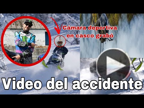 video, accidente de Ken Block en moto de nieve
