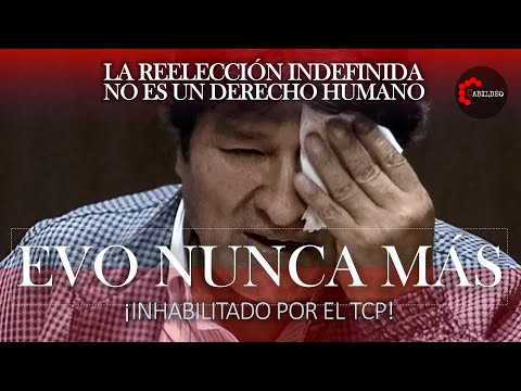 EVO NUNCA MAS ¡INHABILITADO POR EL TCP! | #CabildeoDigital