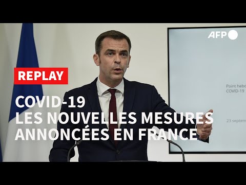 REPLAY - Covid-19: Olivier Véran présente de nouvelles mesures restrictives