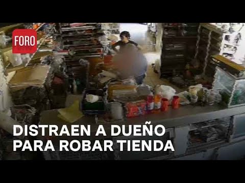 Captan a pareja robando tienda de abarrotes en Torreón - Las Noticias