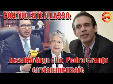 Contundente a Lasso: Pedro Granja y Joselito Argüello -