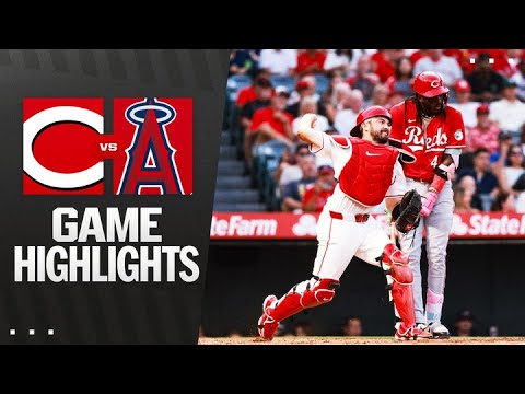 Reds vs. Angels Game Highlights (8/20/25)| MLB Highlights