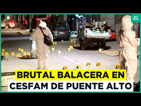 Un muerto y tres heridos tras brutal balacera en Puente Alto