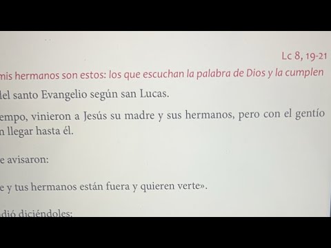 Evangelio martes XXV TO (2024)