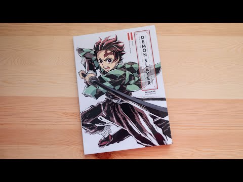 The Art of Demon Slayer: Kimetsu no Yaiba the Anime vol 1 (book flip)