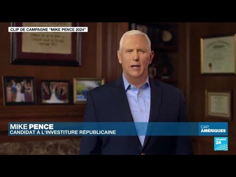 États-Unis : Mike Pence se lance face à Donald Trump dans la primaire républicaine • FRANCE 24