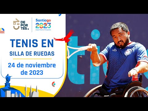 ¡GANÓ ORO! Francisco Cayulef triunfó en el tenis en silla de ruedas - Santiago 2023