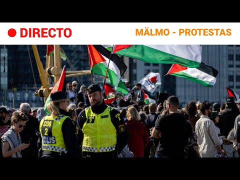 EUROVISION- MALMÖ: PROTESTAS PROPALESTINAS contra la PARTICIPACIÓN de ISRAEL | RTVE