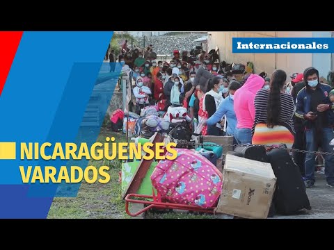 Unos 200 nicaragüenses varados entre Panamá y Costa Rica comienzan retorno a su país