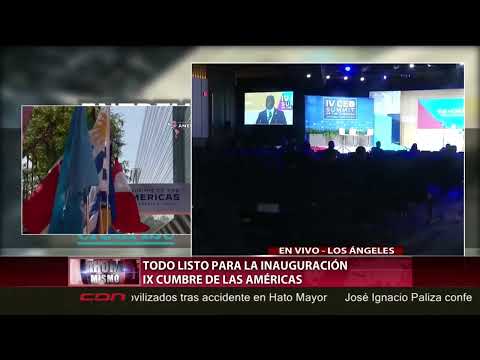 Luis Abinader encabeza panel junto a los presidentes de Panamá y Costa Rica en Cumbre Las Américas