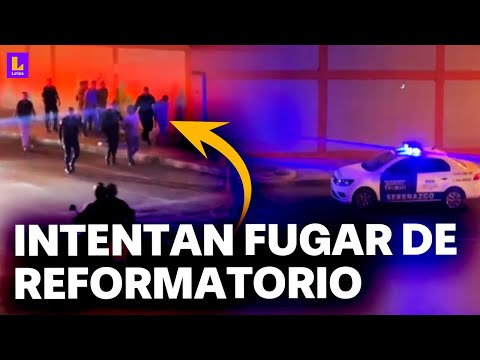 Motín en centro juvenil de Trujillo: Policía recaptura a ocho internos, pero uno sí logra escapar