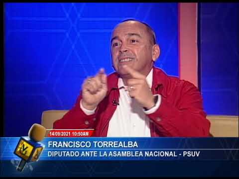 Entrevista Venevisión: Francisco Torrealba, Diputado por el PSUV – 14 de Septiembre del 2021